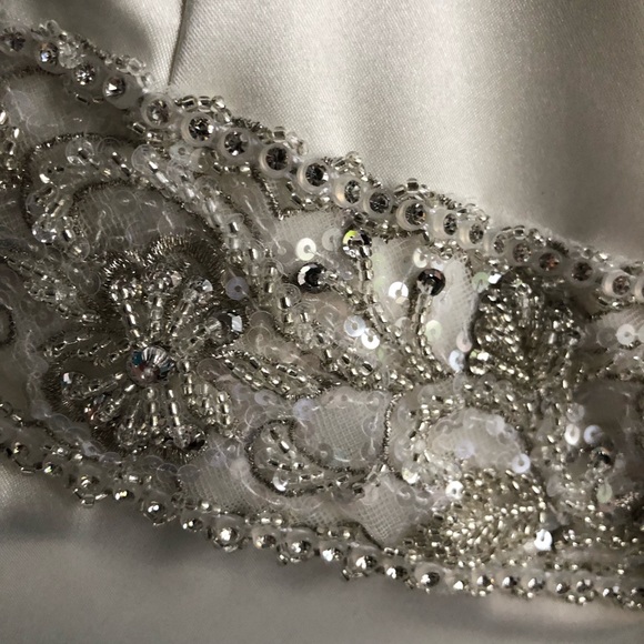 Vintage Inspired Satin Gown - Picture 7 of 8